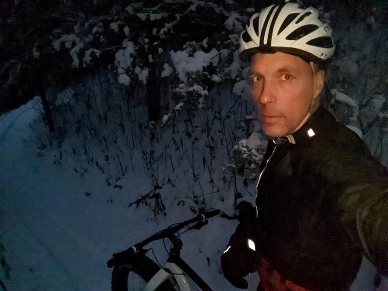 Ryan Laatz, Local winter fat biking