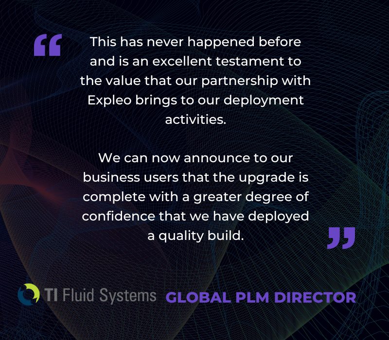 Trissential Expleo Siemen's Testimonial from TI Fluid Systems