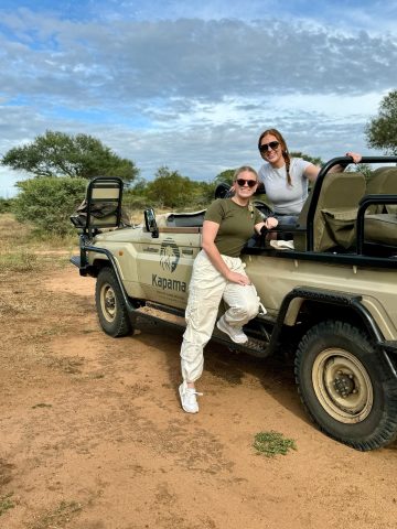 Photo: Megan's trip to Africa in March