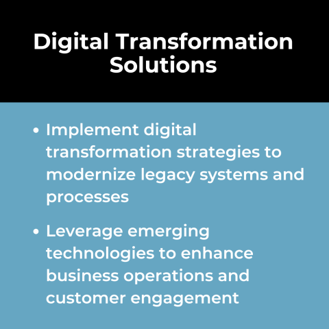Digital Product Development Use Case: Digital Transformation Solutions
