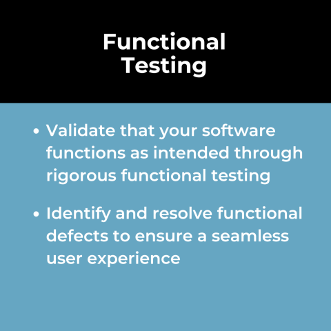 Quality Assurance and Testing Use Case: Functional Testing