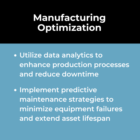 Data Analytics Use Case: Manufacturing Optimization