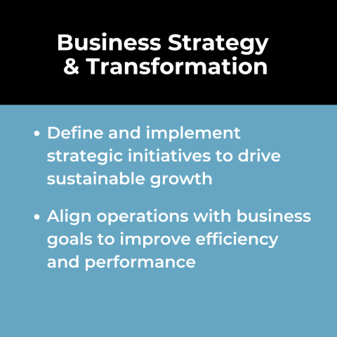 Strategy & Management Consulting Use Case: Business Strategy & Transformation