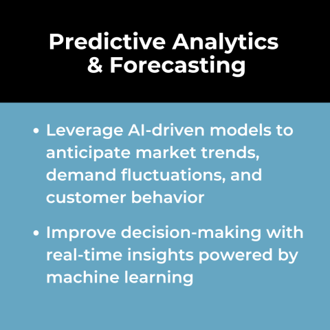 AI Use Case: Predictive Analytics & Forecasting