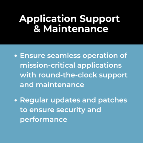 Managed Services Use Cases: Application Support & Maintenance